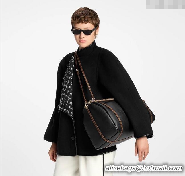 Grade Design Louis Vuitton Express Travel bag in Calfskin leather M26037 Black 2025