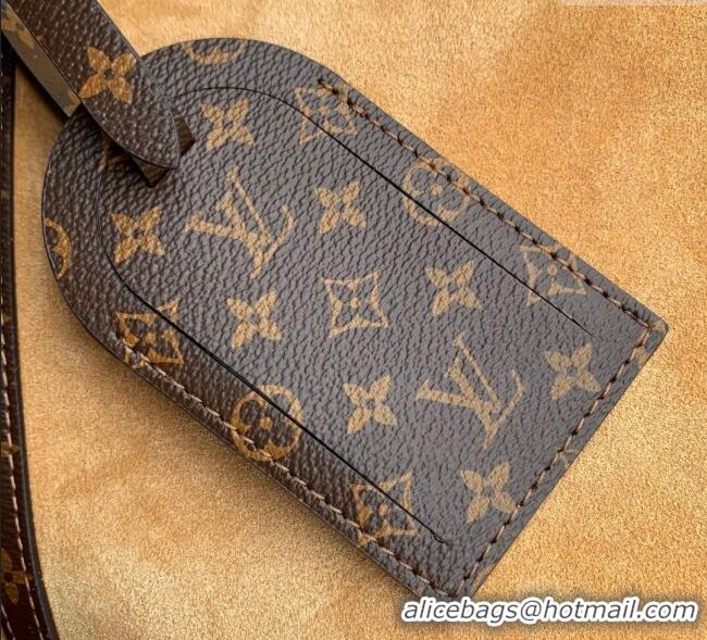 Luxury Discount Louis Vuitton Express Travel bag in Suede M26451 Hazelnut Brown 2025