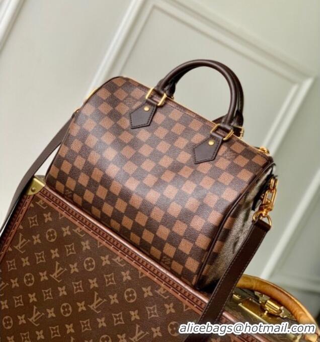 Discount Louis Vuitton Speedy 25 Bandouliere bag in Damier Phriendship Canvas N40772 Brown 2025