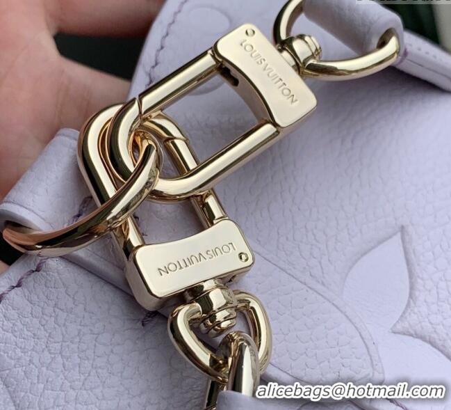 New Design Louis Vuitton Neonoe BB Bucket bag in Maxi Monogram Leather M25675 Misty Lilac Purple 2025