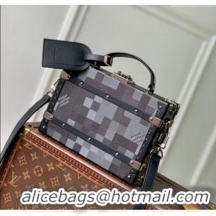 Buy Discount Louis Vuitton Mens Handle Trunk Bag in Damoflage Black Canvas N00059 2025