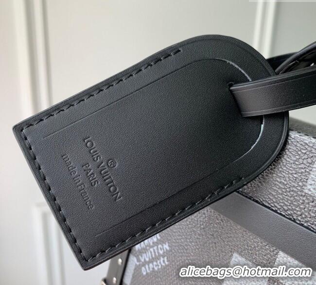 Buy Discount Louis Vuitton Mens Handle Trunk Bag in Damoflage Black Canvas N00059 2025
