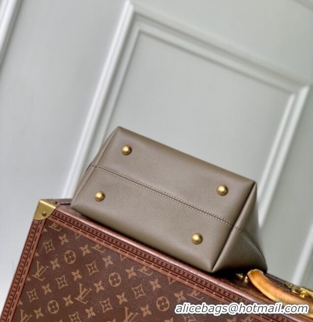 Spot Bulk Louis Vuitton Low Key Hobo PM bag in Calfskin M15205 Smoke Grey 2025