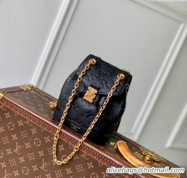 Spot Bulk Louis Vuitton Nano Noe Backpack Bag in Embossed Grained Leather M14549 Black 2025