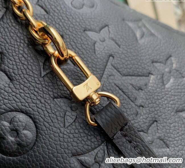 Spot Bulk Louis Vuitton Nano Noe Backpack Bag in Embossed Grained Leather M14549 Black 2025