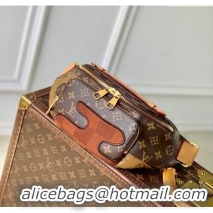 Market Sells Louis Vuitton Mens Rush Bumbag bag in Brown Monogram Landscape Canvas M15271 2025