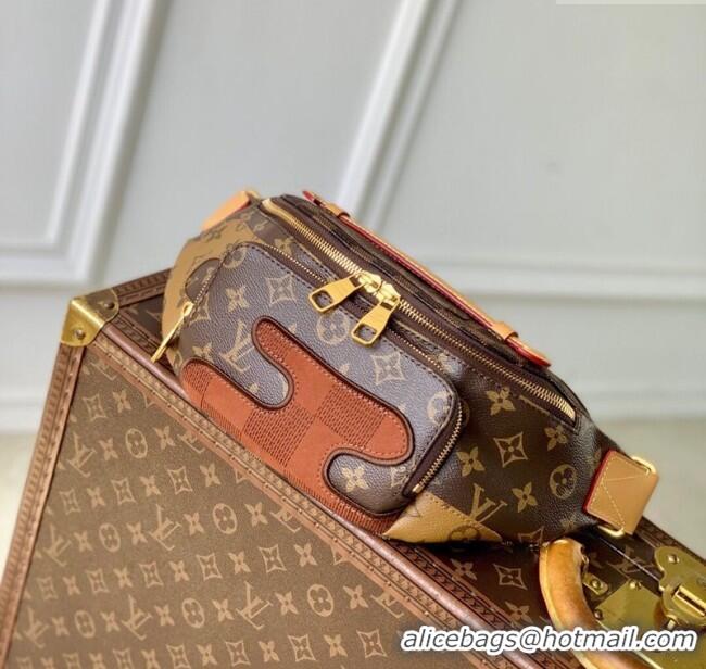 Market Sells Louis Vuitton Mens Rush Bumbag bag in Brown Monogram Landscape Canvas M15271 2025
