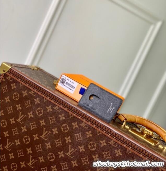 Spot Bulk Louis Vuitton Mens Magnetic Card Holder in Monogram Reverse Canvas M25654 2025