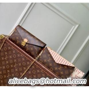 Luxury Classic Louis Vuitton Kirigami Organizer Pouch On Chain in Monogram Canvas M15150 Beige 2025