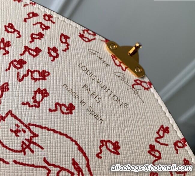 Luxury Classic Louis Vuitton Kirigami Organizer Pouch On Chain in Monogram Canvas M15150 Beige 2025
