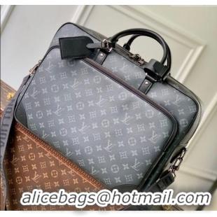 Top Quality Louis Vuitton Mens Weekender Bag in Monogram Eclipse Canvas M11512 2025