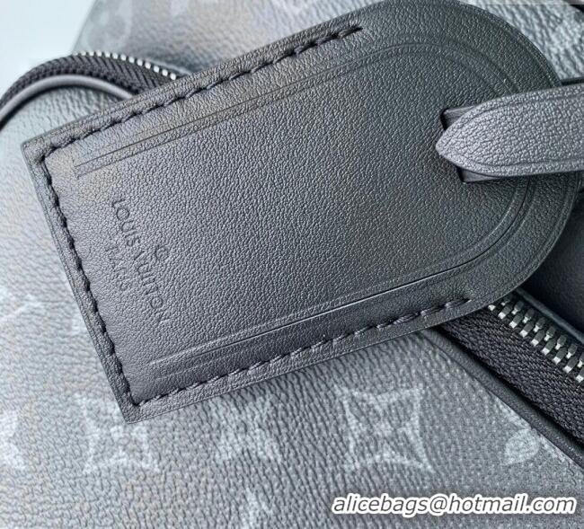 Top Quality Louis Vuitton Mens Weekender Bag in Monogram Eclipse Canvas M11512 2025