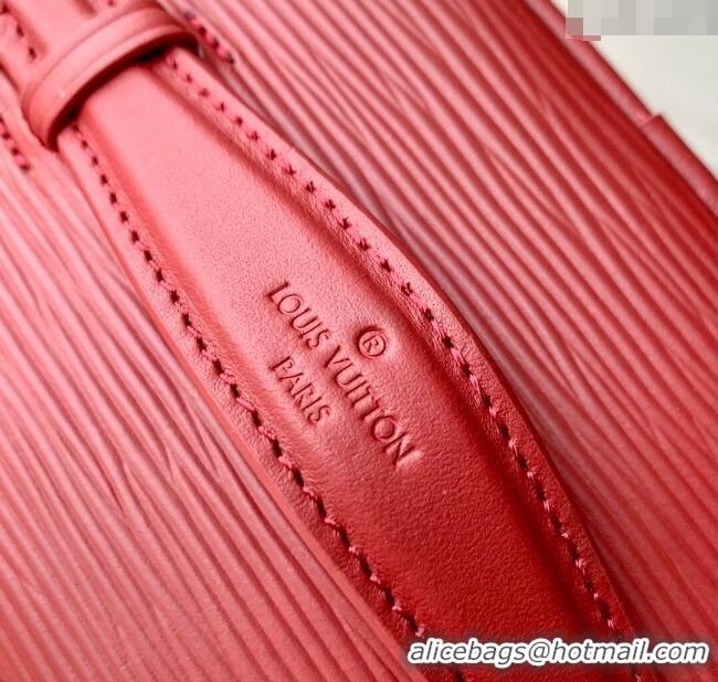 Original Cheap Louis Vuitton Nice Nano Pouch in Epi Leather Monogram M25857 Red 2025