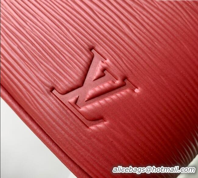 Original Cheap Louis Vuitton Nice Nano Mini Bag in Epi Leather Monogram M15191 Red 2025
