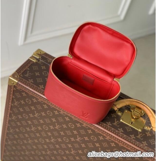 Original Cheap Louis Vuitton Nice Nano Mini Bag in Epi Leather Monogram M15191 Red 2025