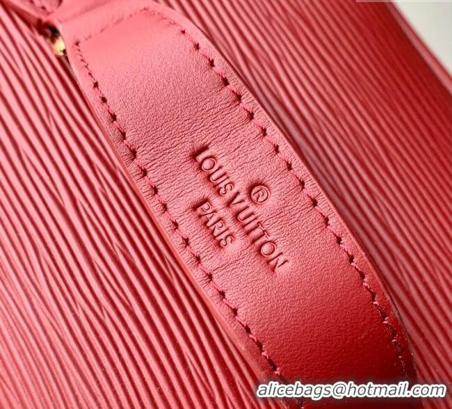 Modern Classic Louis Vuitton Nice Nano BB Bag in Epi Leather Monogram M25856 Red 2025