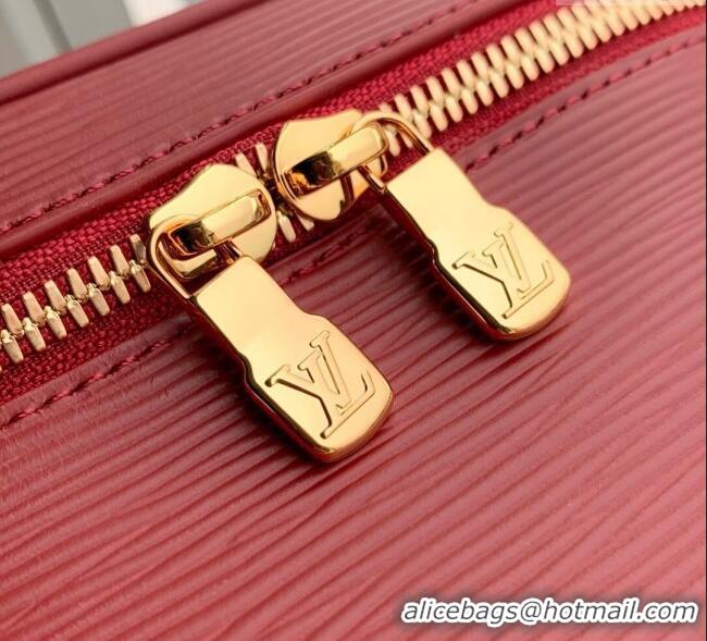 Modern Classic Louis Vuitton Nice Nano BB Bag in Epi Leather Monogram M25856 Red 2025