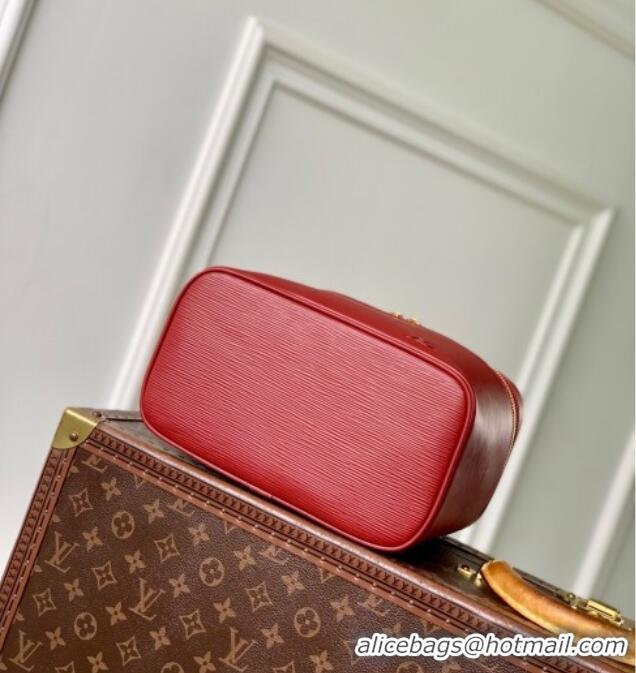Modern Classic Louis Vuitton Nice Nano BB Bag in Epi Leather Monogram M25856 Red 2025