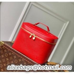 Market Sells Louis Vuitton Nice Nano BB Bag in Epi Leather Rouge M25856 Louis Red 2025