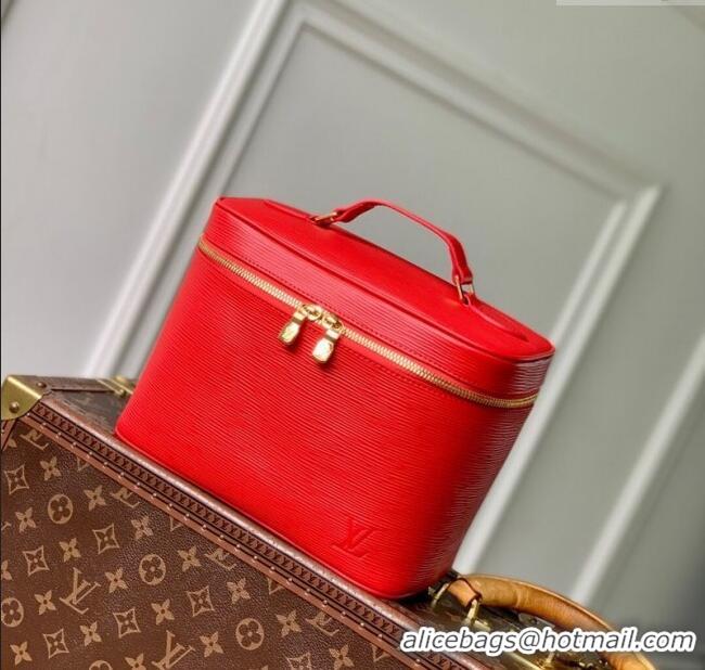 Market Sells Louis Vuitton Nice Nano BB Bag in Epi Leather Rouge M25856 Louis Red 2025
