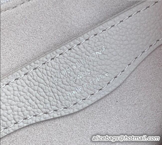 Market Sells Louis Vuitton Boulogne Shoulder bag in Bicolor Grained Leather M14211 Grey 2025
