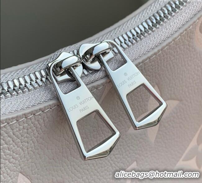 Market Sells Louis Vuitton Boulogne Shoulder bag in Bicolor Grained Leather M14211 Grey 2025