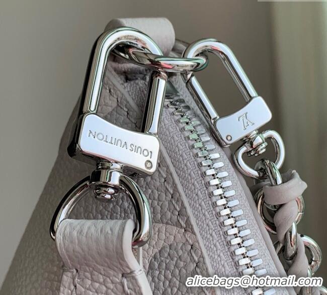 Market Sells Louis Vuitton Boulogne Shoulder bag in Bicolor Grained Leather M14211 Grey 2025