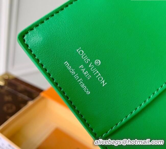 Inexpensive Louis Vuitton Small Ring Agenda Cover in Monogram Leather R20005 Green 2025