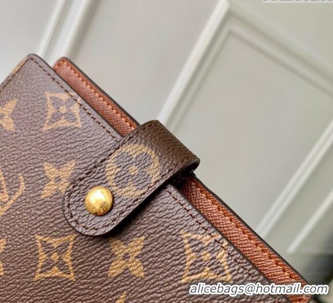 Market Sells Louis Vuitton Small Ring Agenda Cover in Monogram Canvas R20005 Brown 2025