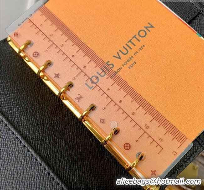 Buy Classic Louis Vuitton Small Ring Agenda Cover in Monogram Reverse Canvas R20005 2025