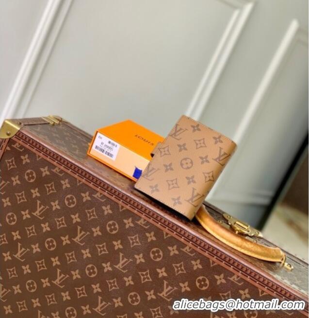 Buy Classic Louis Vuitton Small Ring Agenda Cover in Monogram Reverse Canvas R20005 2025