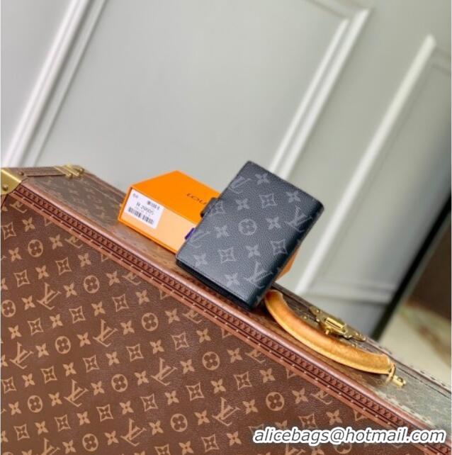 Modern Classic Louis Vuitton Small Ring Agenda Cover in Monogram Canvas R20005 Black 2025