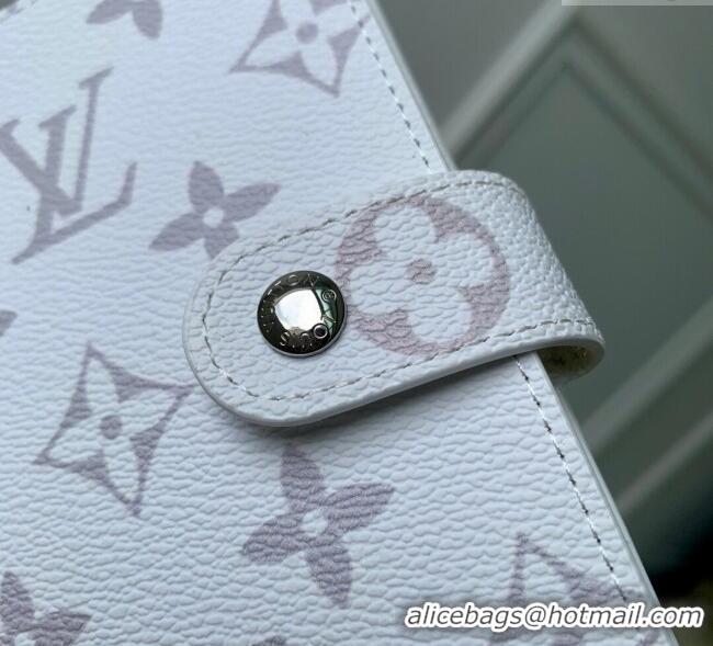 Market Sells Louis Vuitton Small Ring Agenda Cover in Monogram Canvas R20005 White 2025