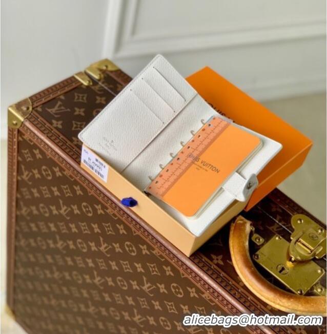 Market Sells Louis Vuitton Small Ring Agenda Cover in Monogram Canvas R20005 White 2025
