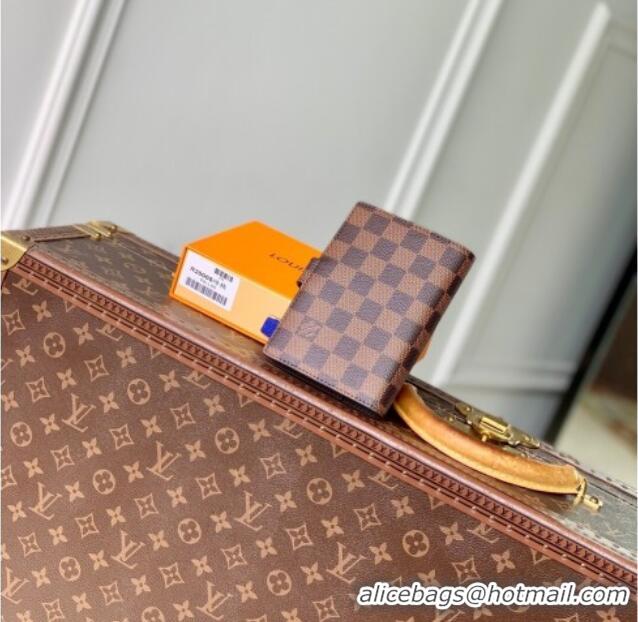 Top Quality Louis Vuitton Small Ring Agenda Cover in Damier Ebene Canvas R20706 2025