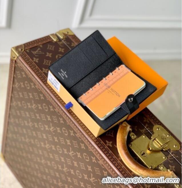 Best Price Louis Vuitton Small Ring Agenda Cover in Damier Graphite Canvas R20005 2025