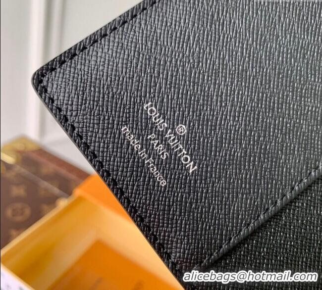 Best Price Louis Vuitton Small Ring Agenda Cover in Damier Graphite Canvas R20005 2025