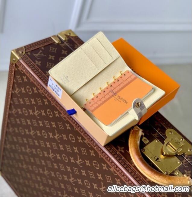 Hot Style Louis Vuitton Small Ring Agenda Cover in Damier Azur Canvas R20706 2025