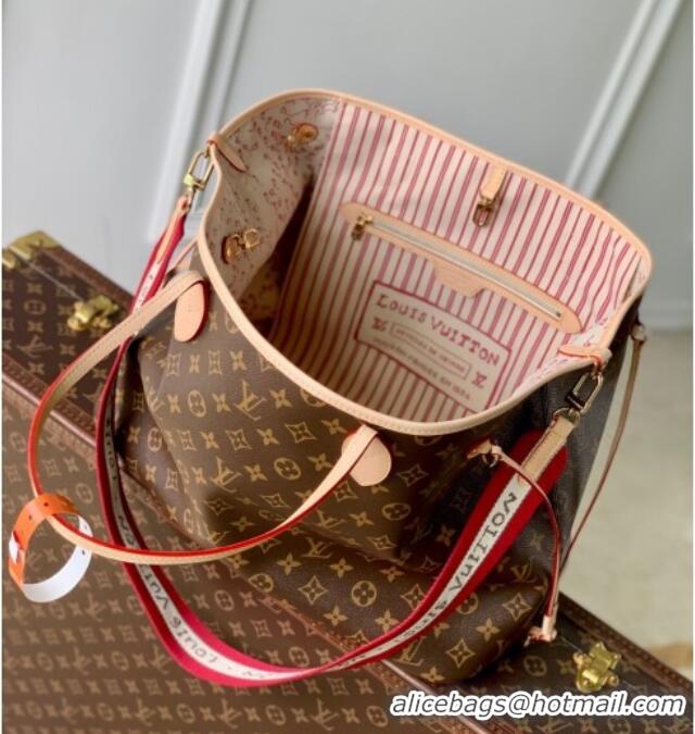 Best Price Louis Vuitton Neverfull Inside Out Tote Bag Monogram Beige GM M15124 2025
