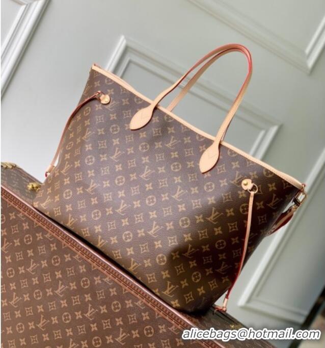 Best Price Louis Vuitton Neverfull Inside Out Tote Bag Monogram Beige GM M15124 2025