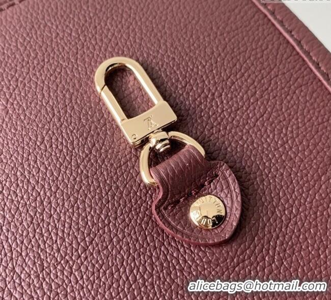 New Design Louis Vuitton Neverfull Inside Out MM M25663 Monogram/Wine Red 2025
