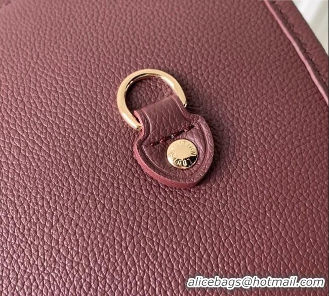 New Design Louis Vuitton Neverfull Inside Out MM M25663 Monogram/Wine Red 2025