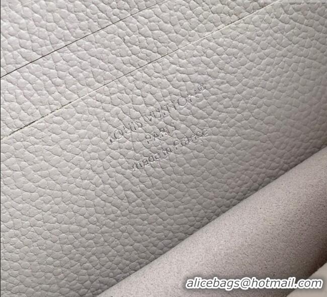 Best Discount Louis Vuitton Wallet On Chain Rosy Mini bag in Grained Leather M13570 Brume Grey 2025