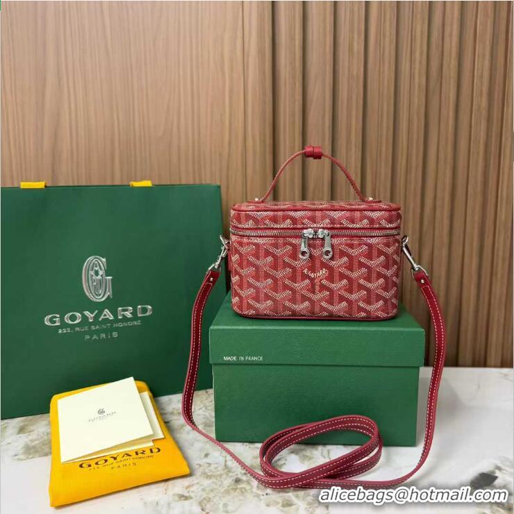 Buy Discount Goyard Muse Mini Vanity Case GY1403 Red