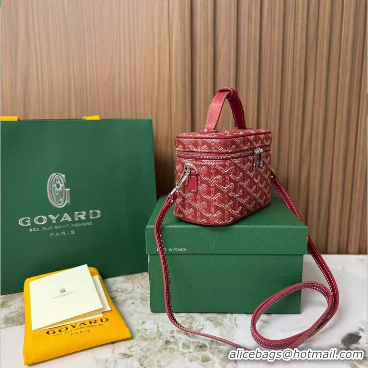Buy Discount Goyard Muse Mini Vanity Case GY1403 Red