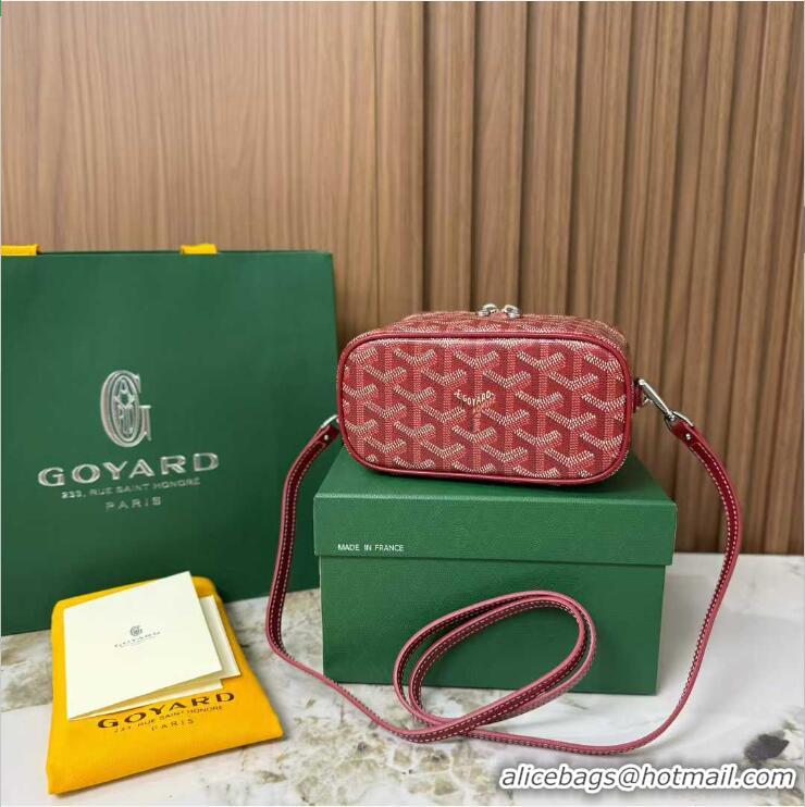 Buy Discount Goyard Muse Mini Vanity Case GY1403 Red