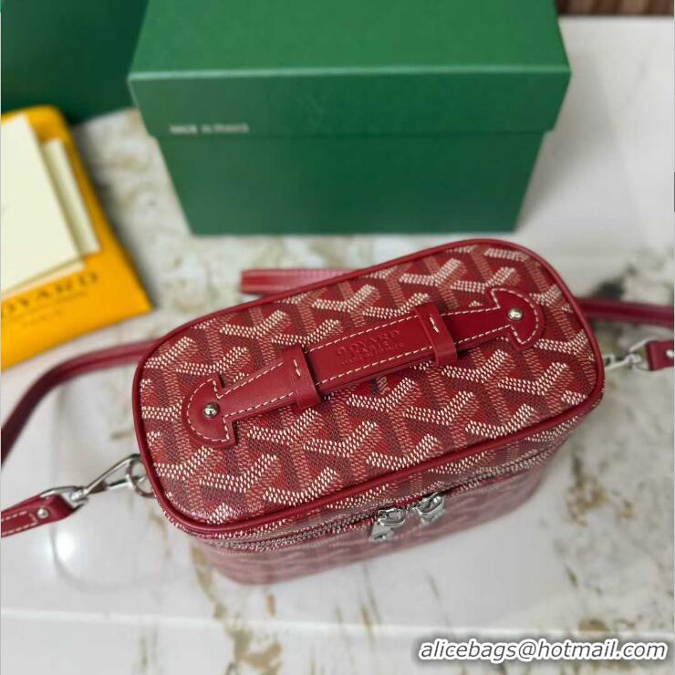 Buy Discount Goyard Muse Mini Vanity Case GY1403 Red