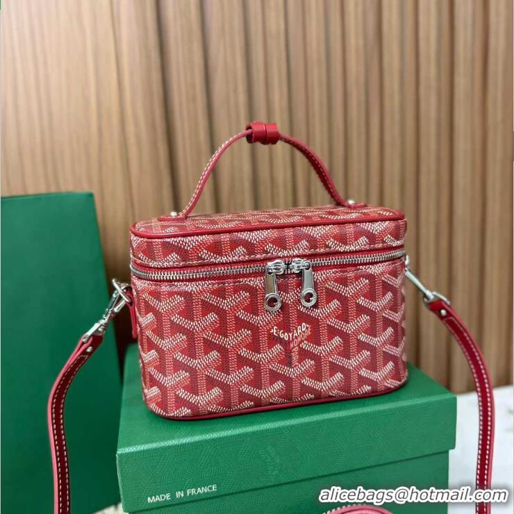 Buy Discount Goyard Muse Mini Vanity Case GY1403 Red