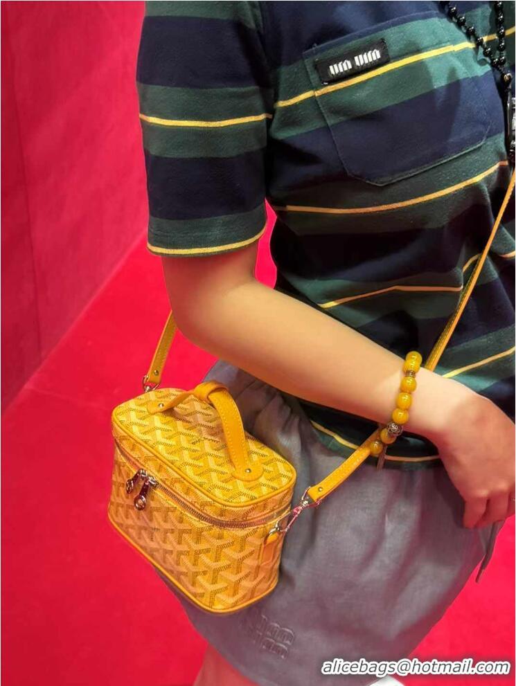 Best Price Goyard Muse Mini Vanity Case GY1403 Yellow
