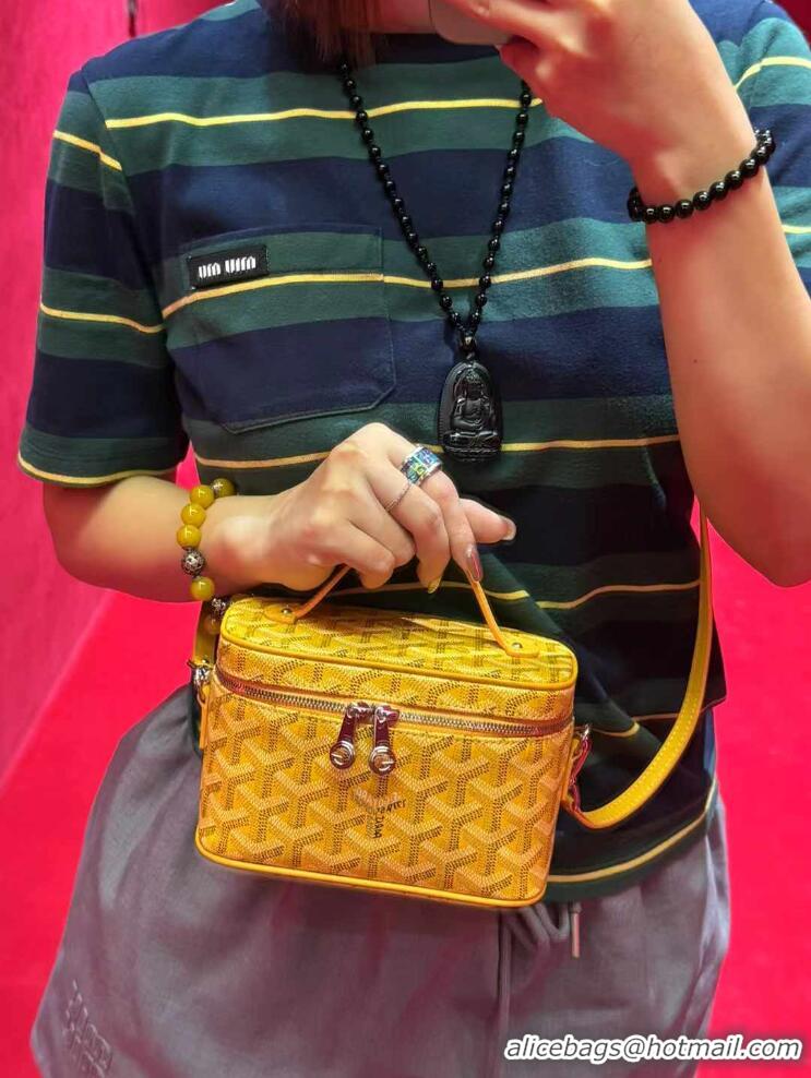 Best Price Goyard Muse Mini Vanity Case GY1403 Yellow